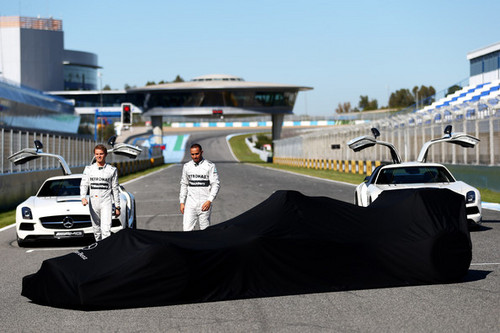 Mercedes GP F1 W04 Launch 