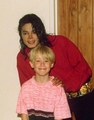 Michael And Godfather Of His Two Older Chidren, Macaulay Culkin - michael-jackson photo