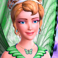 Queen Marabella in green dress - barbie-movies fan art