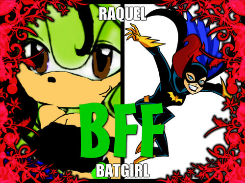  Raquel is Друзья with batgirl
