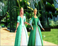 Rosella in green gown - barbie-movies photo