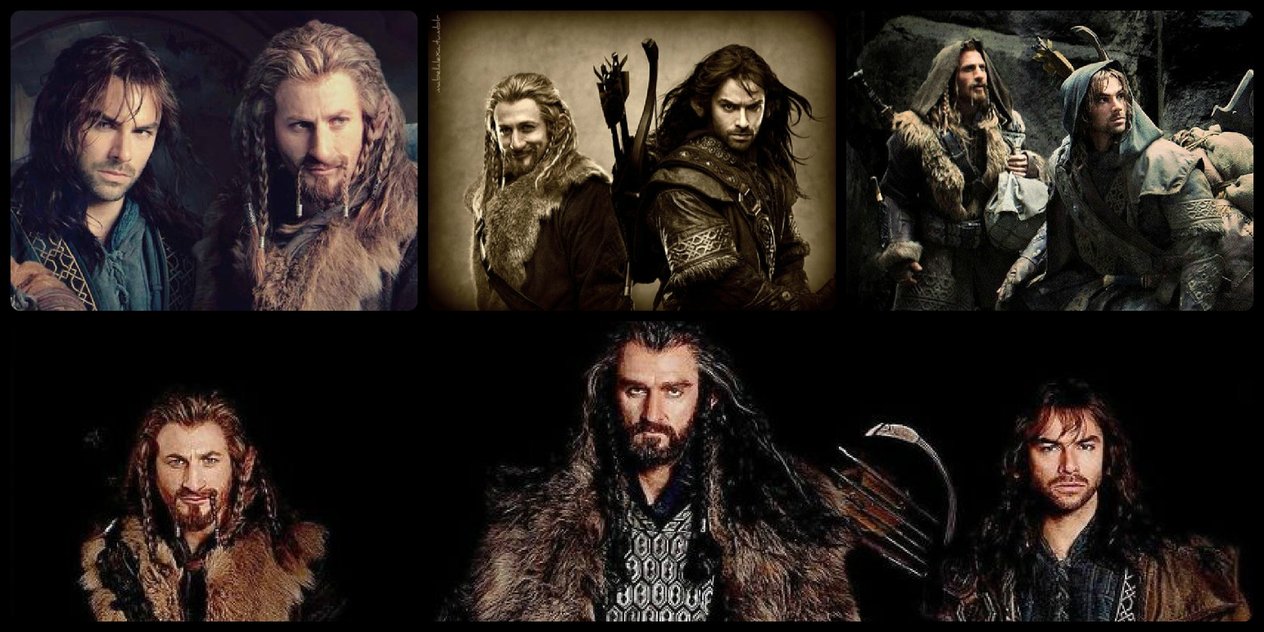 Thorin and his nephews - Fili,Kili and the others Photo ...