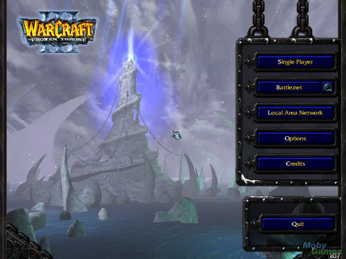  Warcraft III: The Frozen troon screenshot