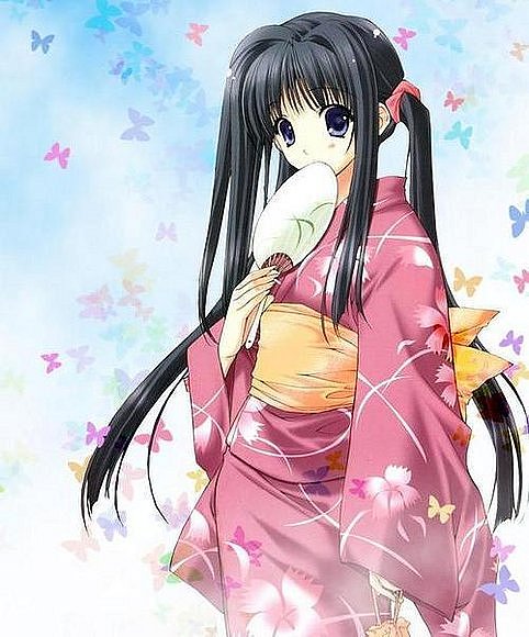 anime girl kimono - msyugioh123 Photo (33531345) - Fanpop