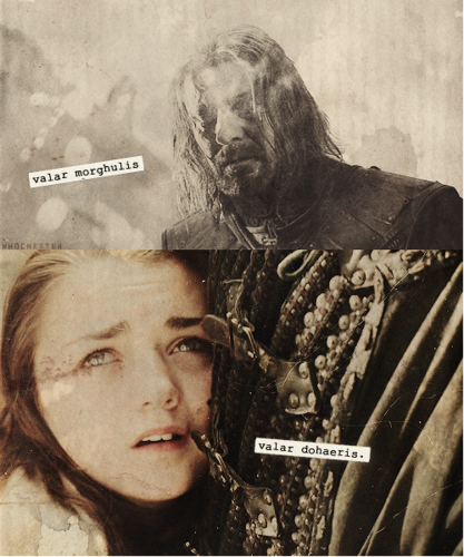  Arya & Ned