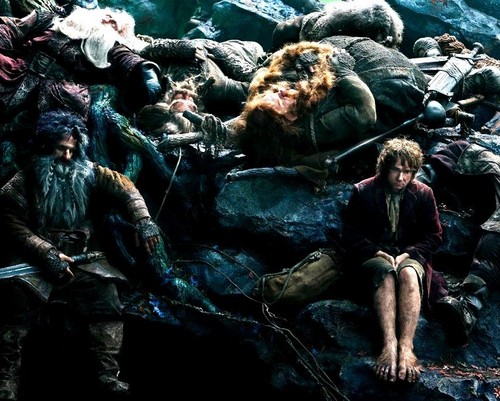 Bilbo and the Dwarves