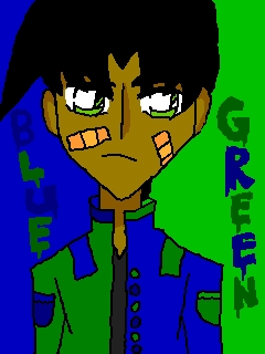  Blue and Green (Hattori Heiji) (by: Yagami003)