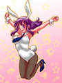Bunny Bulma - With Purple Hair - - dragon-ball-females fan art
