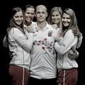 Czech Fed Cup team... - tennis photo