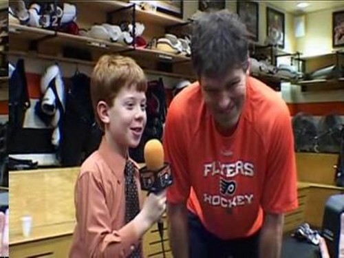  Jagr and small boy