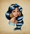 Jasmine - childhood-animated-movie-heroines fan art