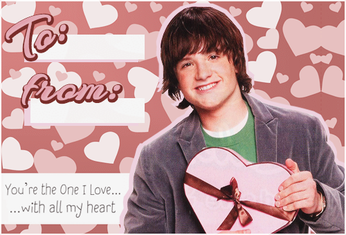  Josh Hutcherson Valentine cards