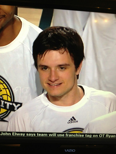  Josh at the All-Star Celebrity Game