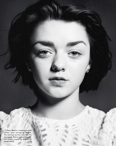  Maisie Williams for The Gentlewoman