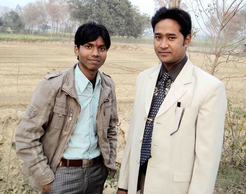  Rahul Shakya with friend
