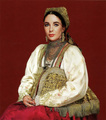 Russian traditional dress - elizabeth-taylor fan art