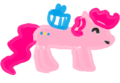 my painting of pinkie pie! - my-little-pony-friendship-is-magic fan art