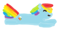 my painting of rainbow dash! - my-little-pony-friendship-is-magic fan art