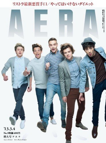  1D on the cover of Japanese Magazine AERA