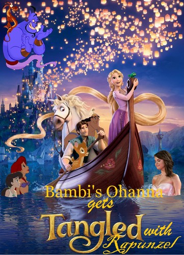  Bambi's Ohanna Gets Rapunzel - L'intreccio della torre with Rapunzel