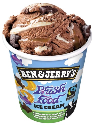  Ben And Jerry's 초콜릿 Ice Cream