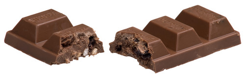  चॉकलेट विभाजित करें, विभक्त करें In Half