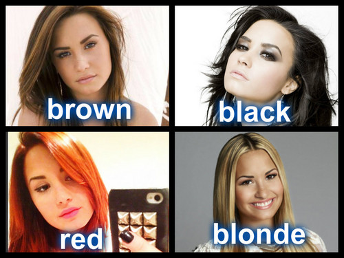  favoriete Demi hair color?