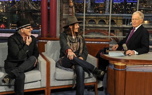  Johnny and Bill Carter on the Late Show
