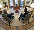 President-elect, Barack Obama The Oval Office with Bush Back In 2008 - barack-obama photo