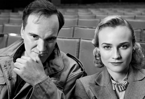  Quentin Tarantino and Diane Kruger