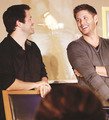 Misha and Jensen - supernatural photo