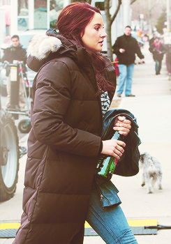  The Amazing 거미 Man 2 Set, in New York with Shailene Woodley (26/02)