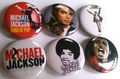 An Assortment Of Michael Jackson Buttons - michael-jackson photo