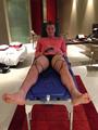 Berdych naked legs - tennis photo