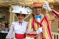 Bert and Mary Poppins at Disneyland - disney photo