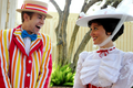 Bert and Mary Poppins at Disneyland - disney photo