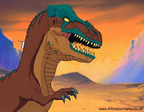 Cadillacs and Dinosaurs Production Cel