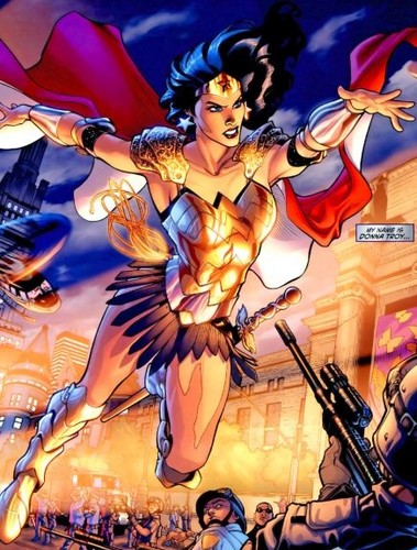 Donna Troy as Wonder Woman