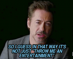 Downey talking about movies