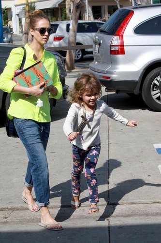 Jessica & Honor out in West Hollywood