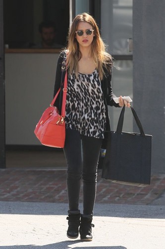  Jessica out in West Hollywood