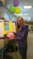 Kvitova birthday cake - tennis photo