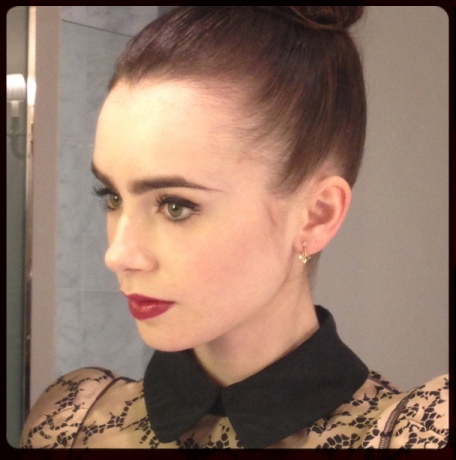  Lily during Paris Fashion week: picha Diary for Vogue!