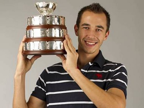 Lukas Rosol and DC trophy