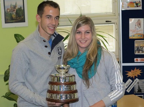  Lukas Rosol and DC trophy