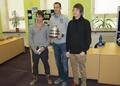 Lukas Rosol and DC trophy - tennis photo