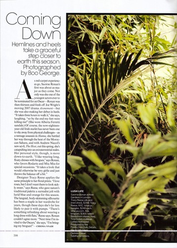  Magazine scans: Vogue US (March 2013)