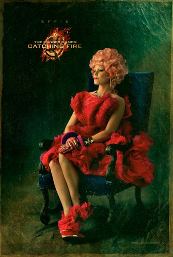  Official 'Catching Fire' Portraits - Effie Trinket