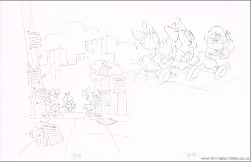  Original Disney Production Drawing