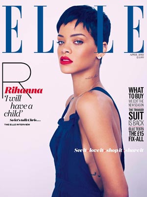  Rihanna for ELLE UK